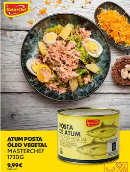 Recheio atum posta masterchef promoção