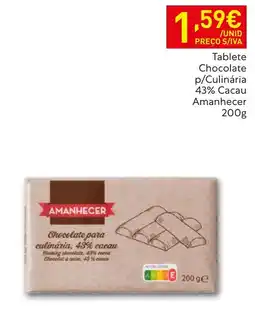 Recheio Chocolate para culinária 43% cacao Amanhecer promoção