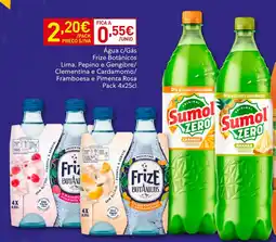 Recheio Água c/Gás Frize Botânicos promoção