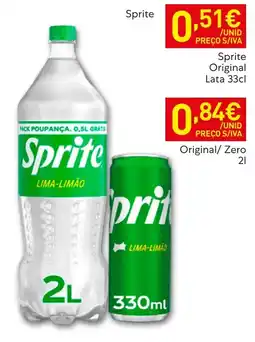 Recheio Sprite Original promoção