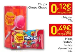 Recheio Chupa Chups promoção