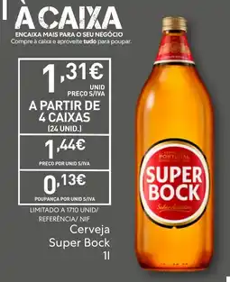 Recheio Cerveja Super Bock promoção