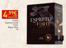 Recheio Espírito Forte Tinto promoção