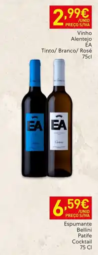 Recheio Vinho Alentejo EA promoção