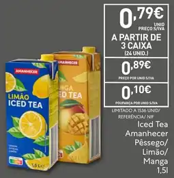 Recheio Iced Tea Amanhecer Pêssego/ Limão/ Manga promoção