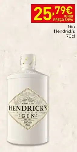 Recheio Another Hendrick's Gin promoção