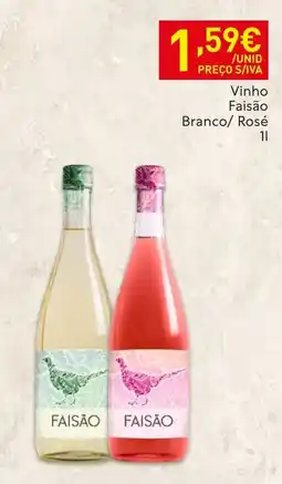Recheio Vinho Faisão Branco/ Rosé promoção