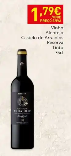 Recheio Vinho Castelo de Arraiolos promoção