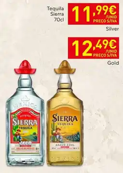 Recheio Tequila Sierra promoção