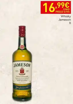 Recheio Whisky Jameson promoção
