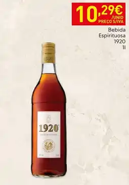 Recheio Bebida Espirituosa 1920 promoção