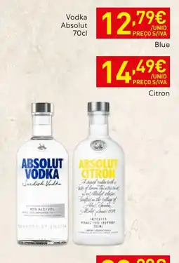 Recheio Absolut vodka promoção