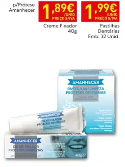 Recheio Creme fixador próteses dentárias amanhecer promoção