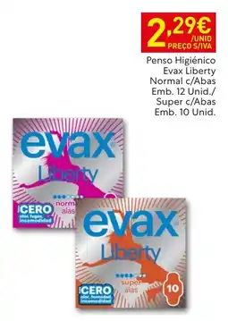 Recheio Penso Higiênico Evax Liberty promoção