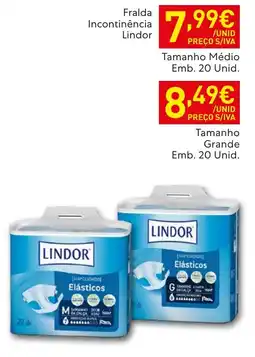 Recheio Fralda Incontinência Lindor promoção