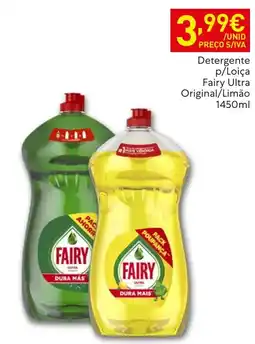 Recheio Detergente p/Loiça Fairy Ultra Original/Limão promoção