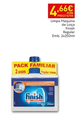 Recheio Limpa Máquina de Loiça Finish Regular promoção