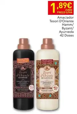 Recheio Amaciador Tesori D'Oriente Hamm/Byzant/Ayurveda promoção