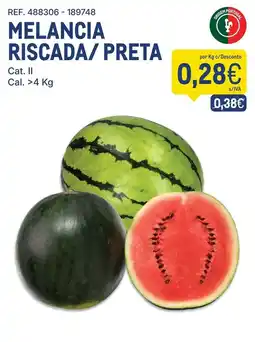 Makro melancia riscada/preta promoção
