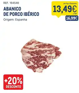 Makro Abanico de porco ibérico promoção