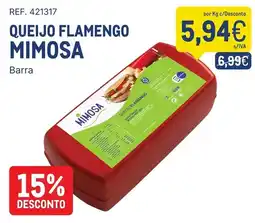 Makro Queijo flamengo mimosa promoção
