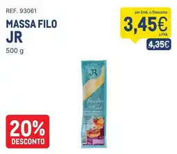 Makro Massa filo jr promoção