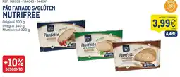 Makro Pão fatiado s/glúten nutrifree promoção