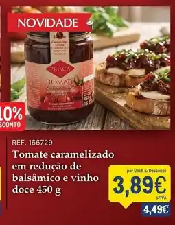 Makro Prisca tomate caramelizado promoção