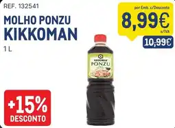 Makro molho ponzu kikkoman promoção