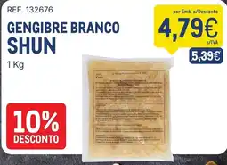 Makro Gengibre branco shun promoção