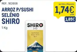 Makro Shiro arroz p/sushi selénio promoção