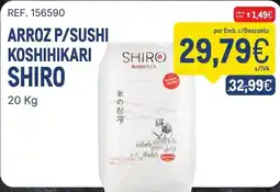 Makro Arroz p/sushi koshihikari shiro promoção