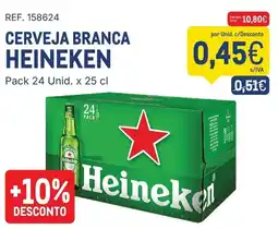 Makro Cerveja branca heineken promoção