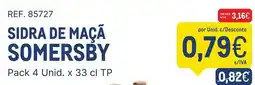 Makro Sidra de maçã somersby promoção