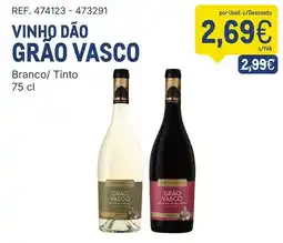 Makro Vinho dão grão vasco promoção