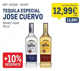 Makro Tequila especial jose cuervo silver/ gold promoção