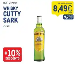 Makro Whisky cutty sark promoção