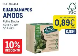 Makro guardanapos amoos promoção