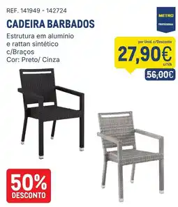 Makro cadeira barbadoss promoção
