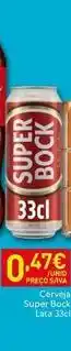 Recheio Super bock - cerveja promoção