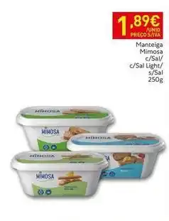 Recheio Mimosa - manteiga promoção