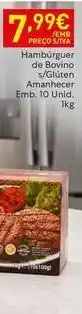 Recheio Amanhecer - hamburguer de bovino s/gluten promoção