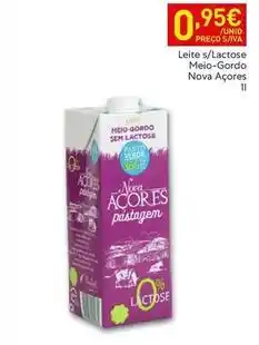 Recheio Nova açores - leite s/lactose promoção