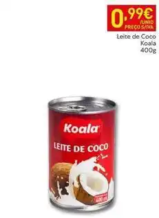 Recheio Koala - leite de coco promoção