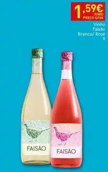Recheio Faisão - vinho promoção