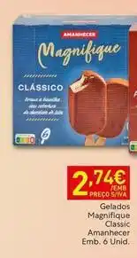 Recheio Amanhecer - gelados magnifique classic promoção