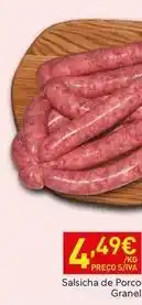 Recheio Salsicha de porco promoção