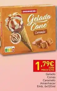 Recheio Amanhecer - gelado cones caramelo promoção