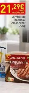 Recheio Amanhecer - lombos de bacalhau promoção