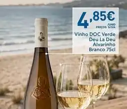 Recheio Alvarinho - vinho doc verde deu la deu promoção